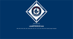 Desktop Screenshot of lexingtonbluesox.com